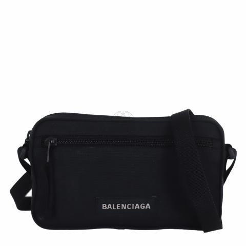 Balenciaga black discount camera bag